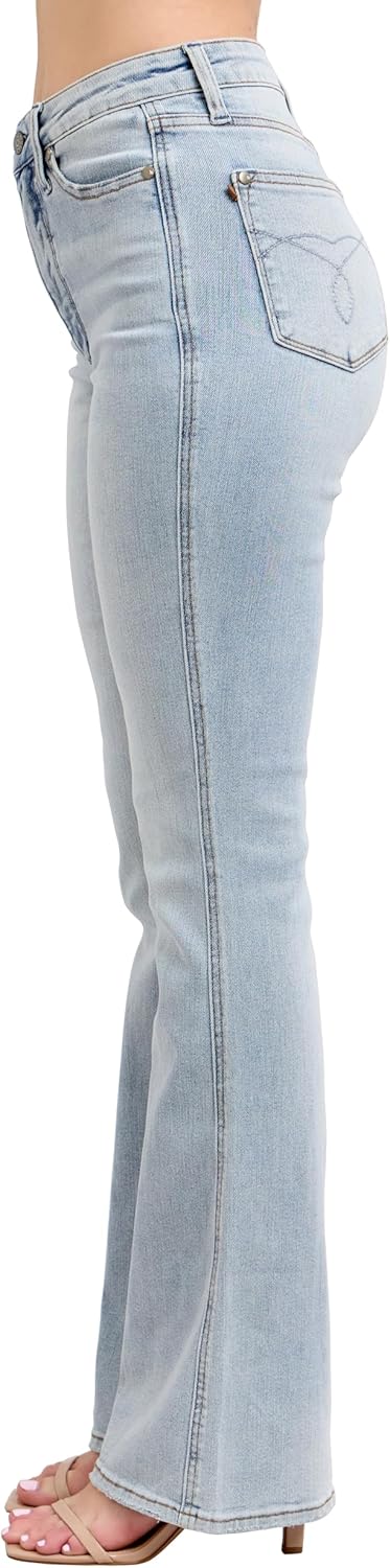 Judy Blue Womens Jeans - High Waisted Tummy Control Bootcut (Multiple Inseam Options)