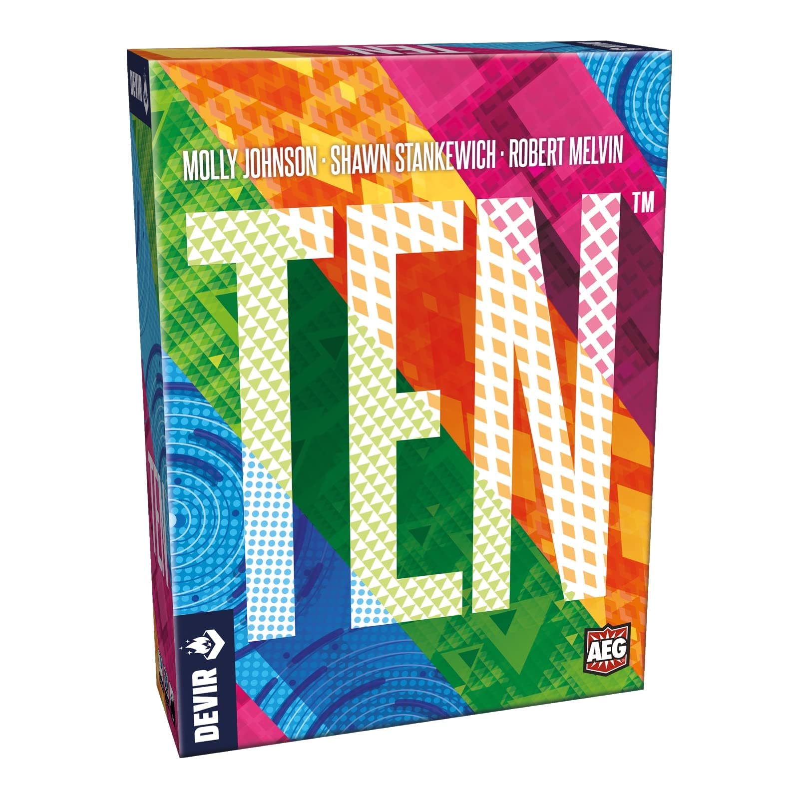 Devir Ten Brettspiel Auf Italienisch - Minimalistisches Kartenspiel Für Bis Zu 5 Spieler, 2022 Edition