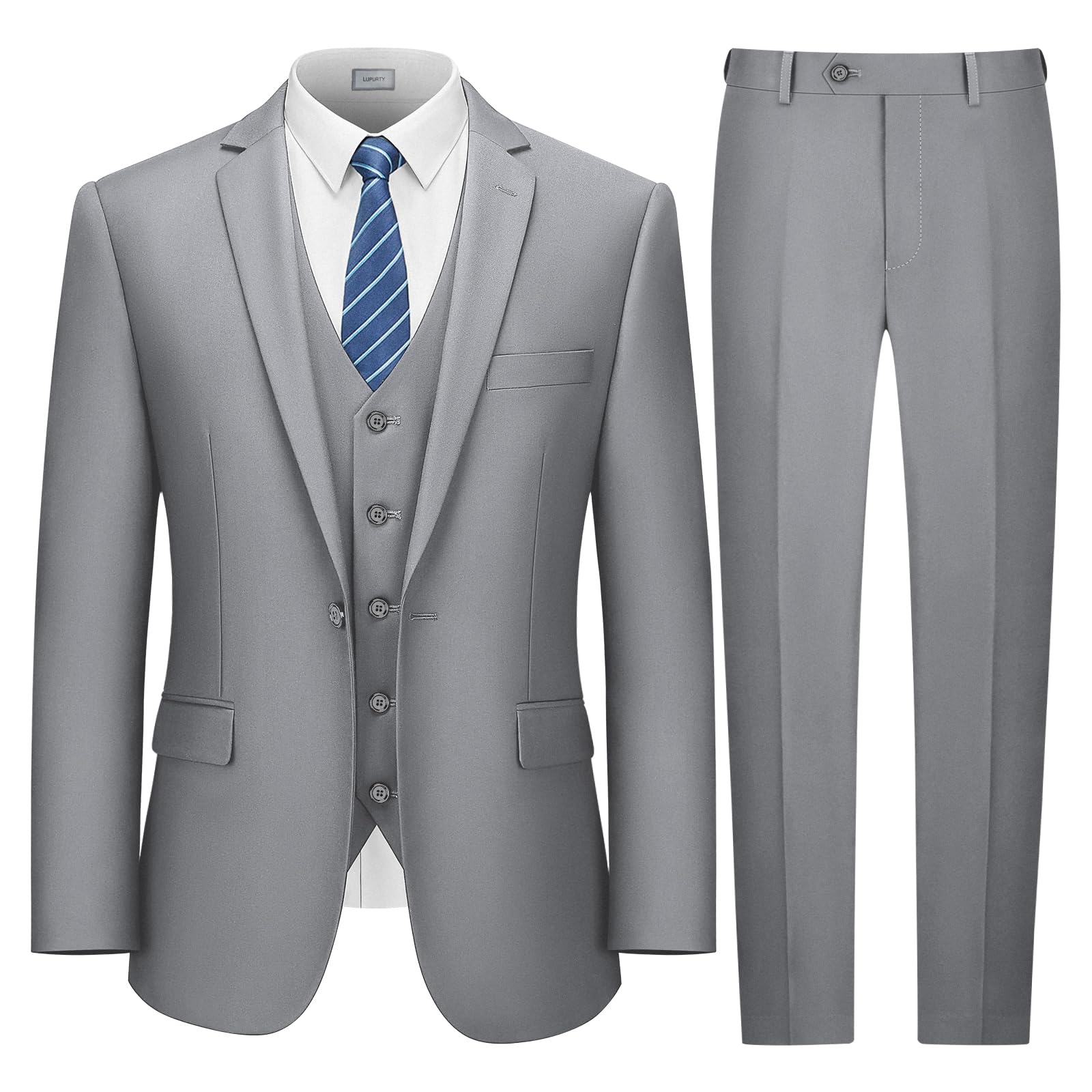 Lupurtysuits For Men Piece Mens Suit Slim Fit Solid Desertcart