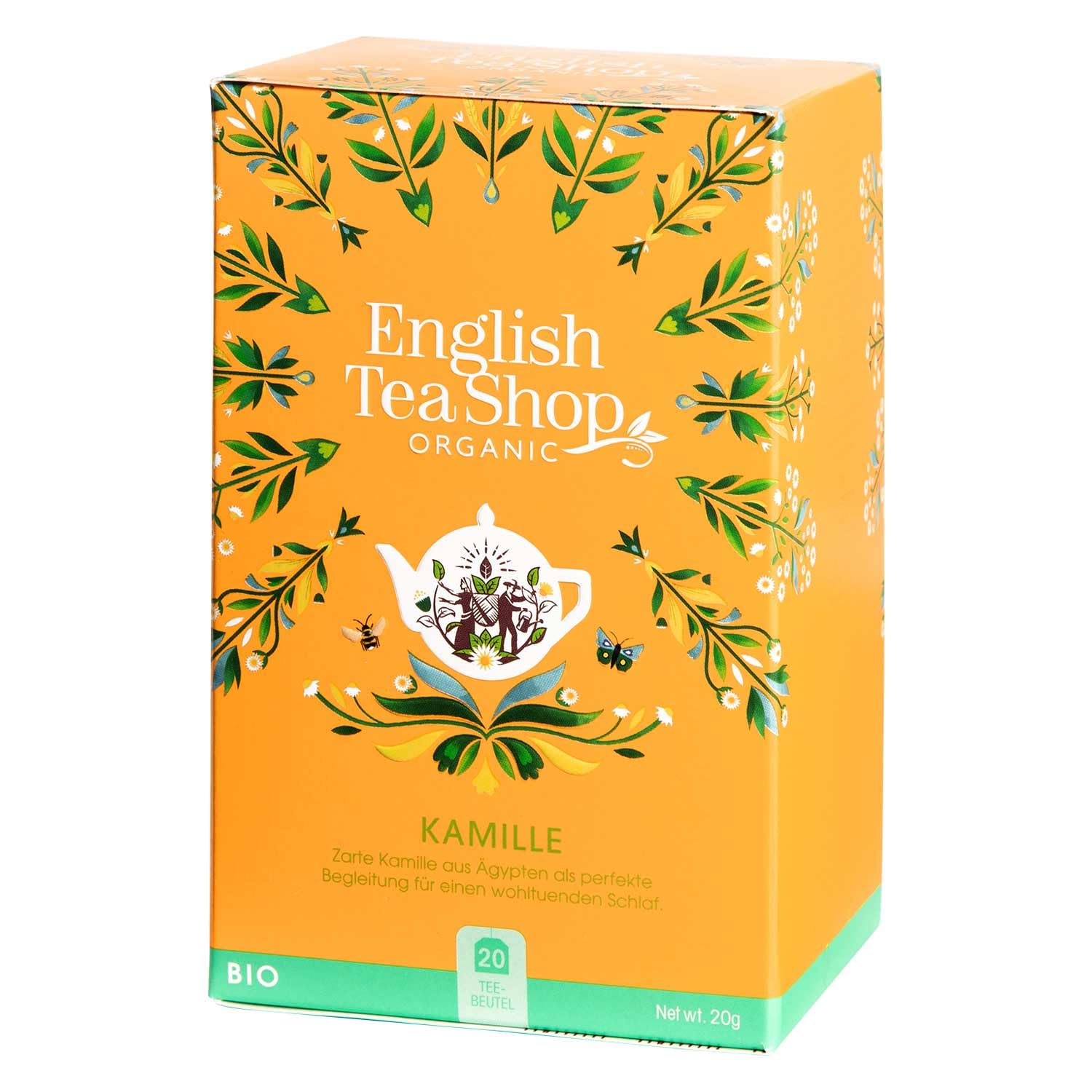 English Tea Shop Kamillentee BIO, 20 Teebeutel
