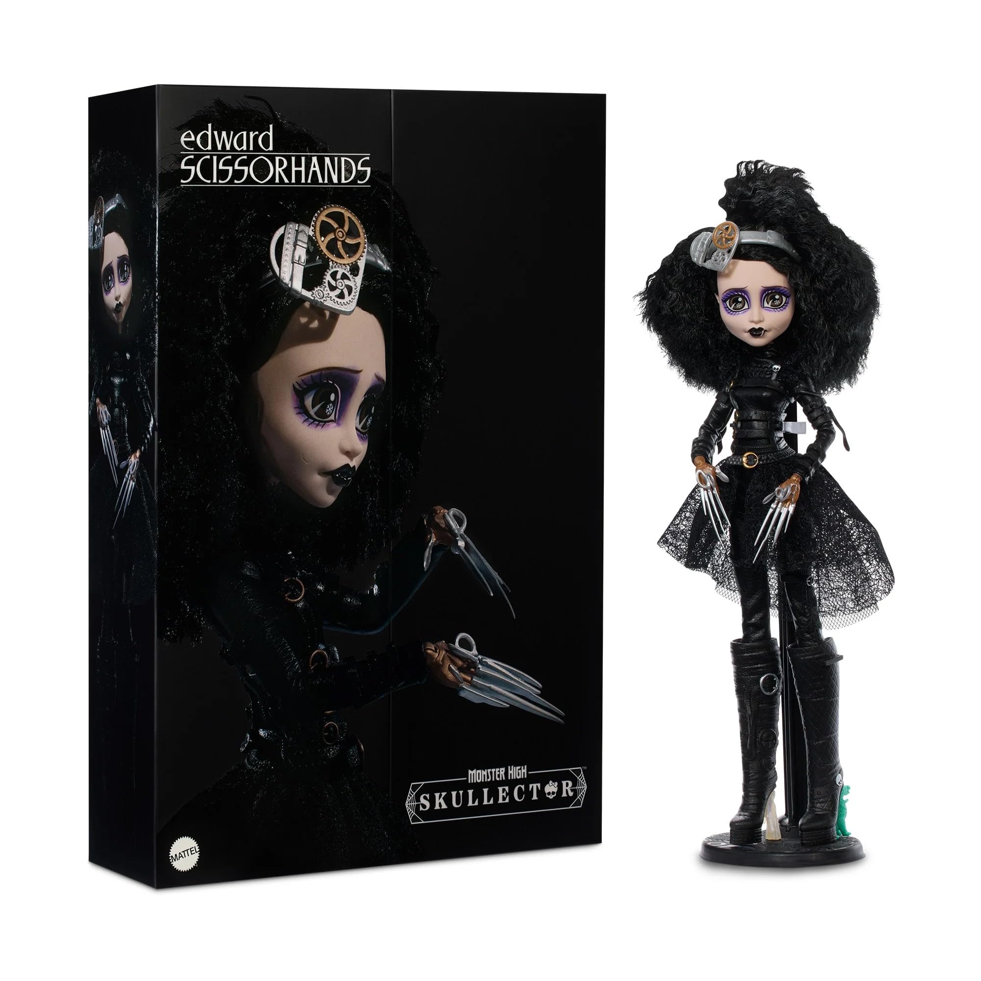 モンスターハイ　スカレクター　エドワードシザーハンズ　ドール モンハイ Amazon.com: Monster High Skullector Edward Scissorhands Doll 10.5