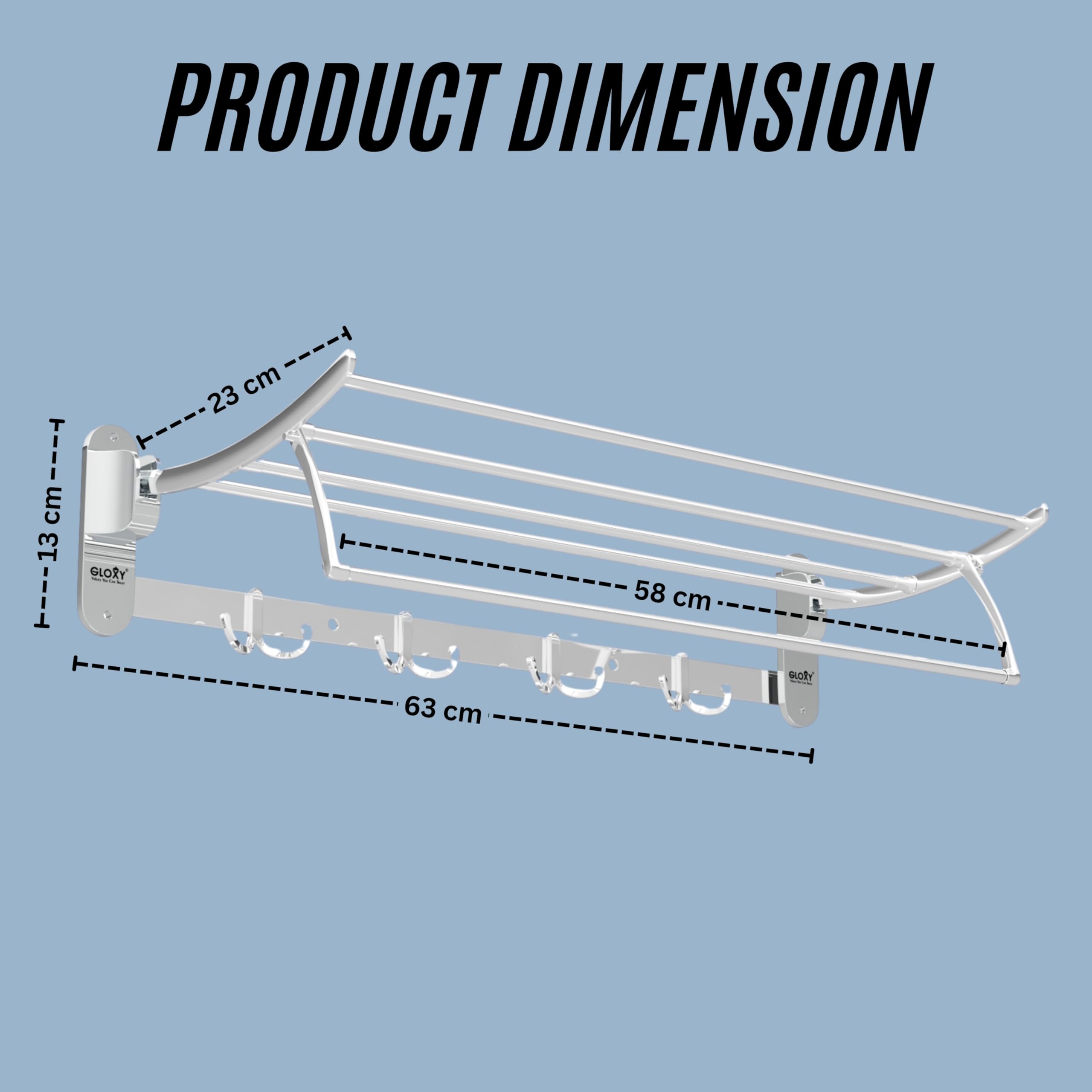 Fresca Bath FAC0125 Magnifico Towel Ring, Chrome