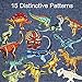 Patch Sticker, Sunshine-Smile 15 Pcs Dinosaur Apliques, Parches Ropa Termoadhesivos, Cute DIY...