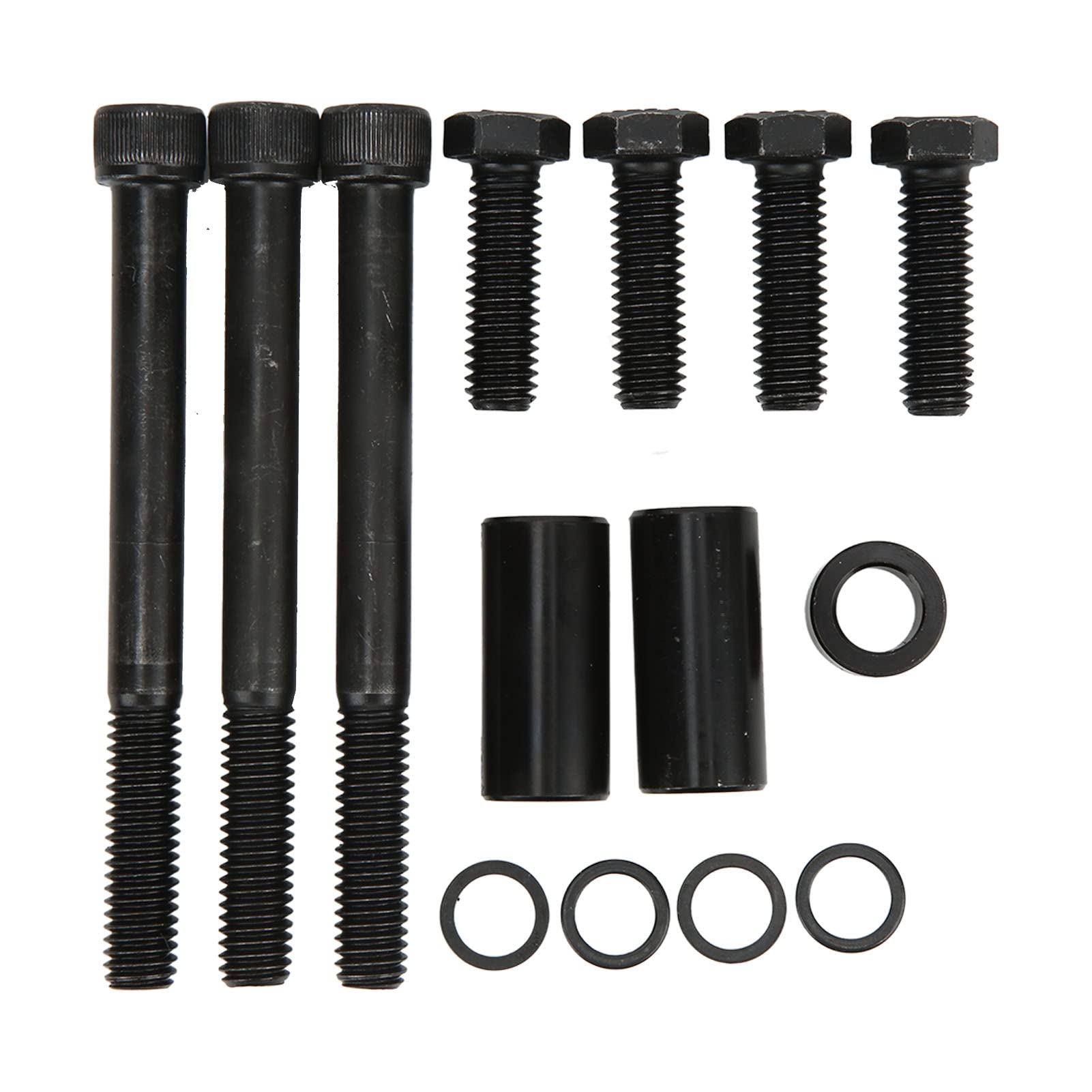 Zestaw wspornika do montażu pompy wspomagania kierownicy ze stopu aluminium do Chevy SBC LWP Small Block - wspornik akcesoriów silnika z długą pompą wodną
