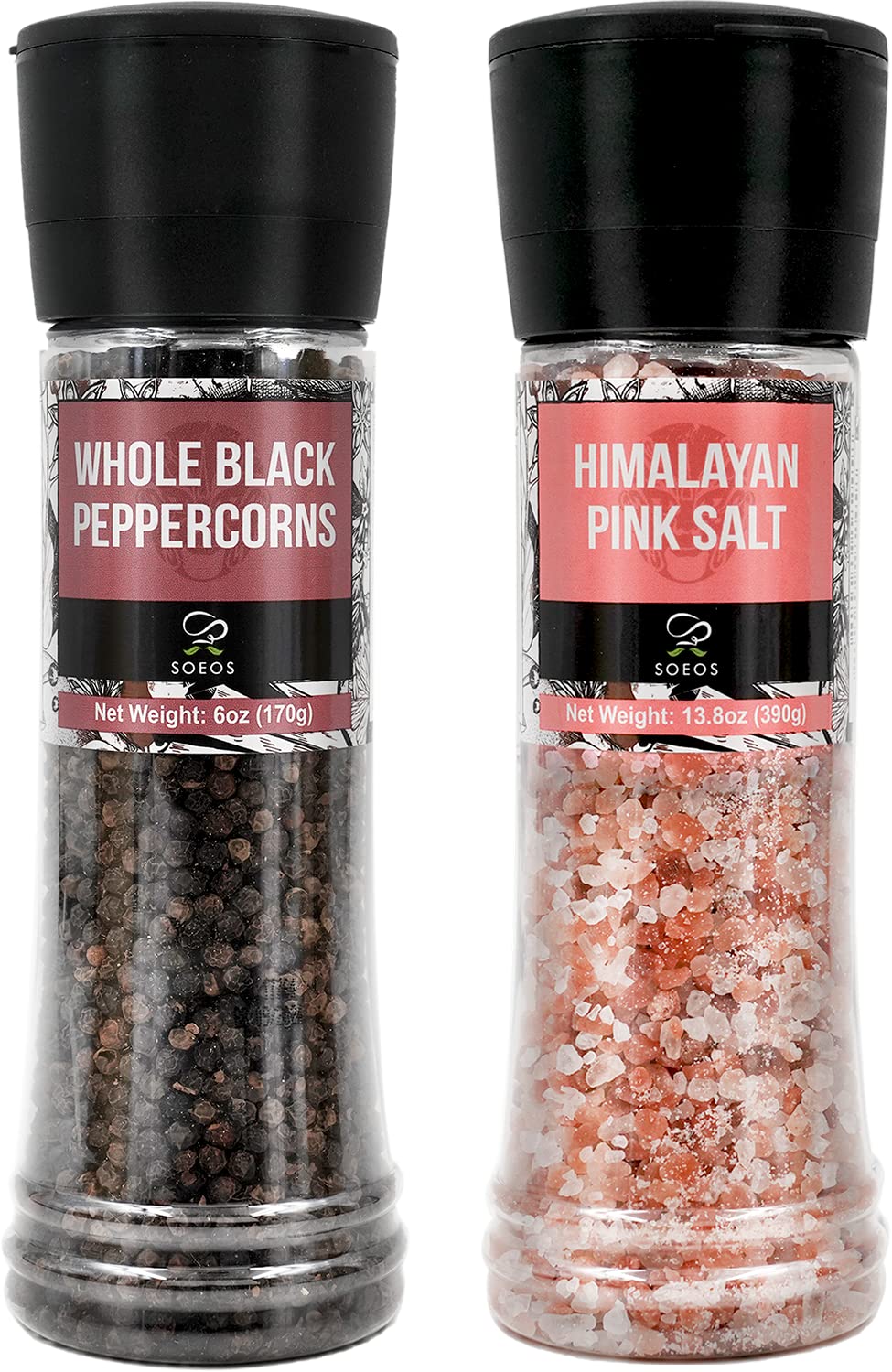 whole black pepper grinder