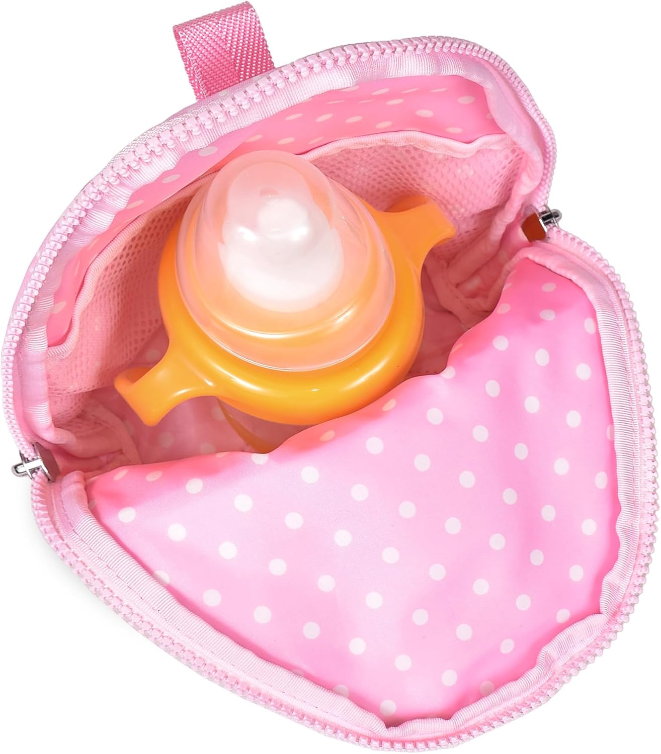 COLORFUL CANDY STYLE お食事エプロン（長袖タイプ）・マグポーチ（リュックタイプ） 柄違い2点セット うさちゃん・