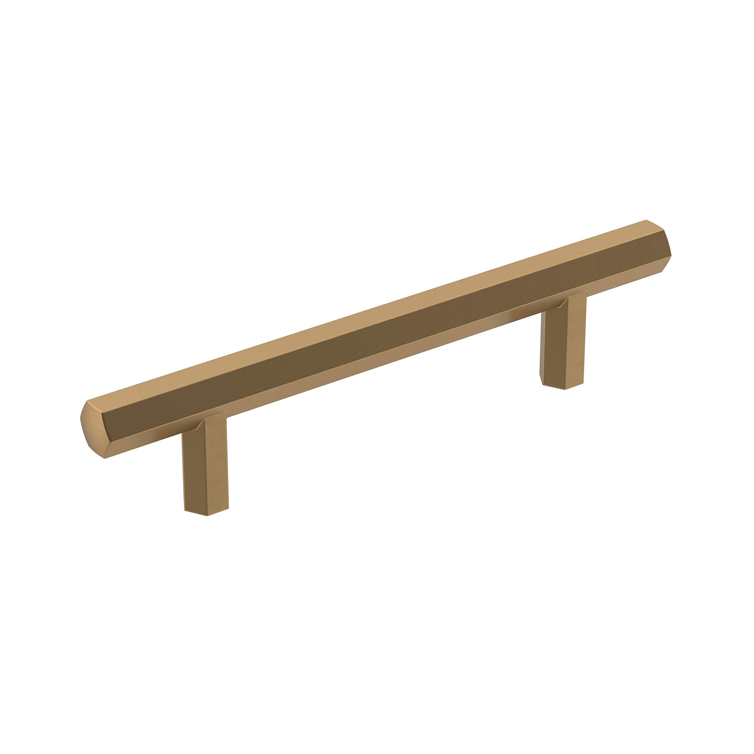 amerock | cabinet pull | champagne bronze | 3-3/4 inch (96 mm) center-to-center | caliber | 1 pack | drawer pull | cabinet handle | cabinet hardware