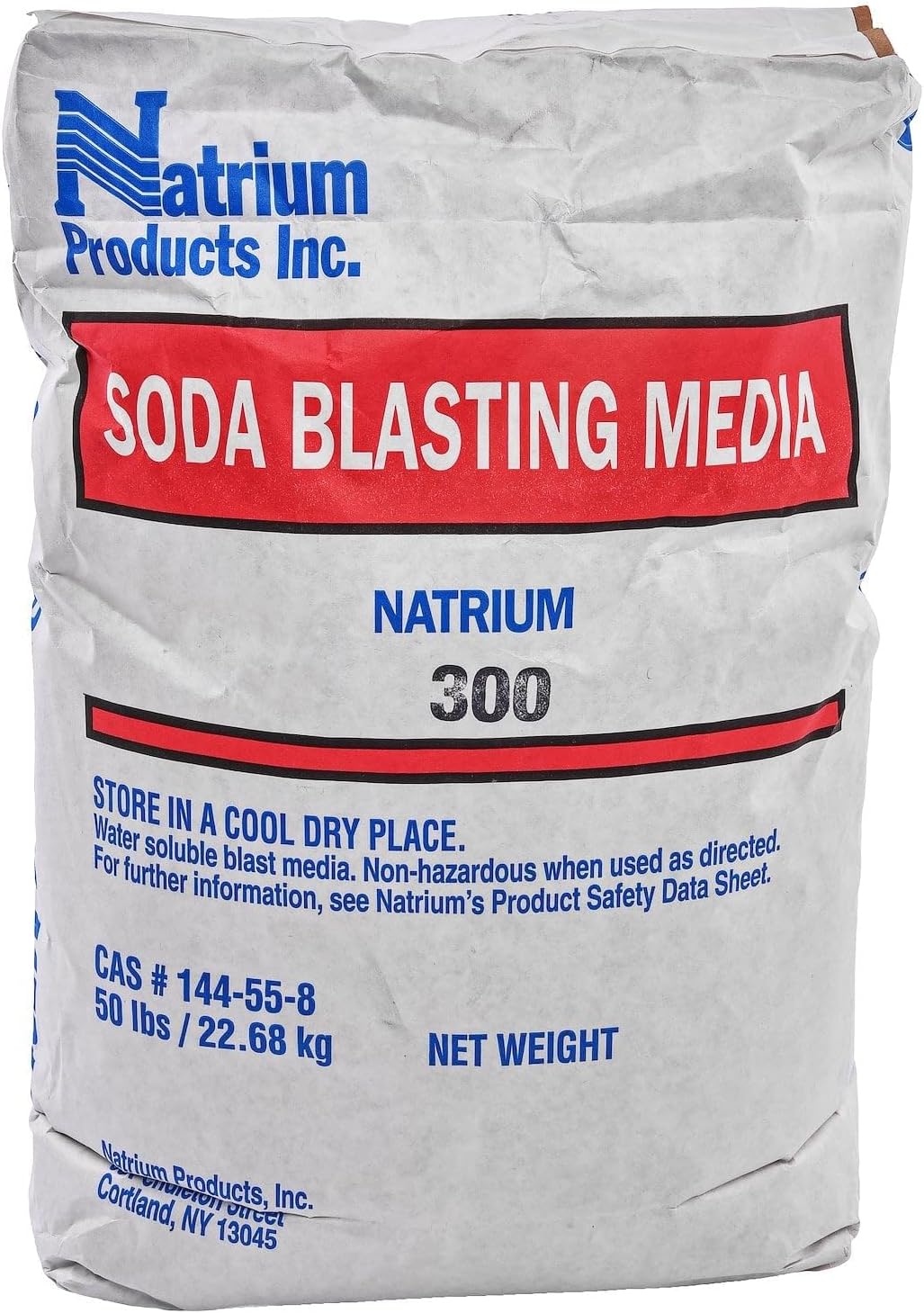 JEGS Soda Blast Media | 50 LBS Bag | Cleans, Degreases, Removes Paint | Safe and Easy Cleanup