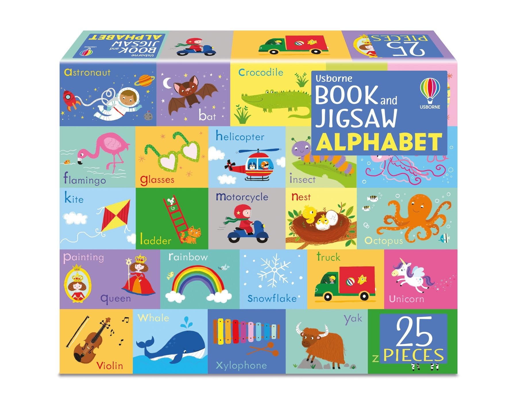Book and Jigsaw Alphabet (Usborne Book and Jigsaw)