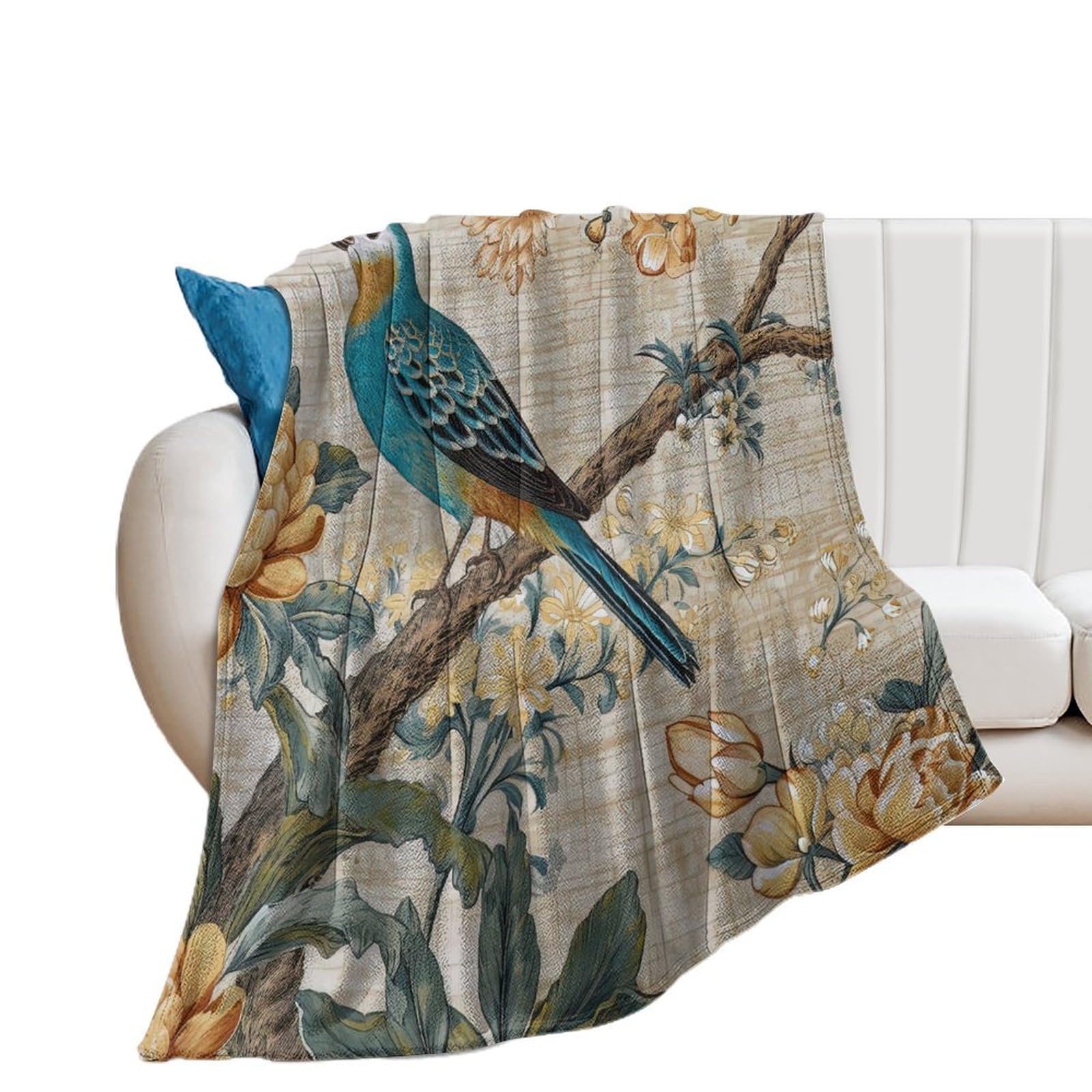 Couverture polaire en flanelle haut de gamme 153x203cm au toucher velours ultra doux