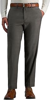 Men’s JMH Premium Stretch Tailored Fit Suit Separates-Pants and Jackets, Medium Taupe