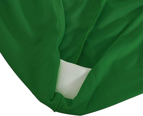 Miniatura 390 de Obstal Funda de mesa de elastano elástica de 4 pies para mesas plegables estándar, paquete de 2 manteles rectangulares universales ajustables