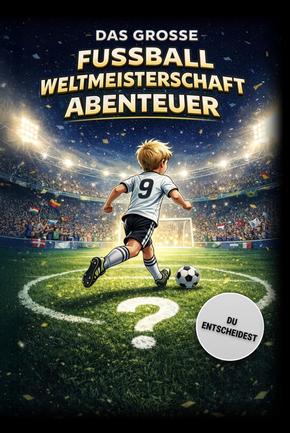 Das grosse Fußball Weltmeisterschaft Abenteuer: Das interaktive Fußball Rätselbuch für Kinder von 6 bis 12 Jahren – Ein aufregendes Fußball-Rätsel ... Spannung statt Langeweile für schlaue Kinder