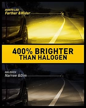 Amazon.com: AUXITO H8 H11 H16 LED Fog Light Bulbs, 3000K
