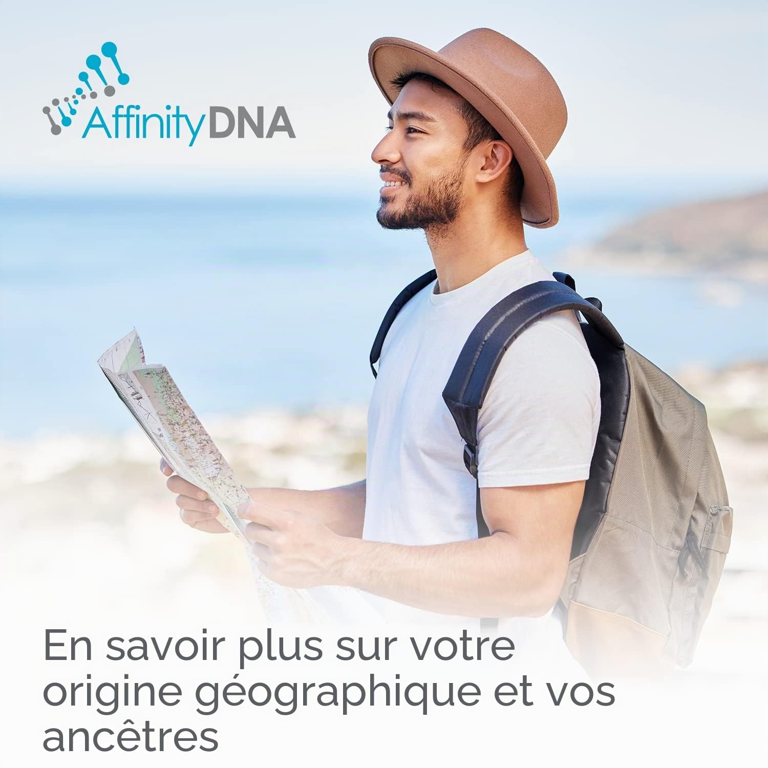 Kit de test ADN d'ascendance paternelle lignée - Découvrez votre haplogroupe Y-STR - Résultats en 6 à 7 semaines - Kit de prélèvement d'échantillons d'ADN à domicile