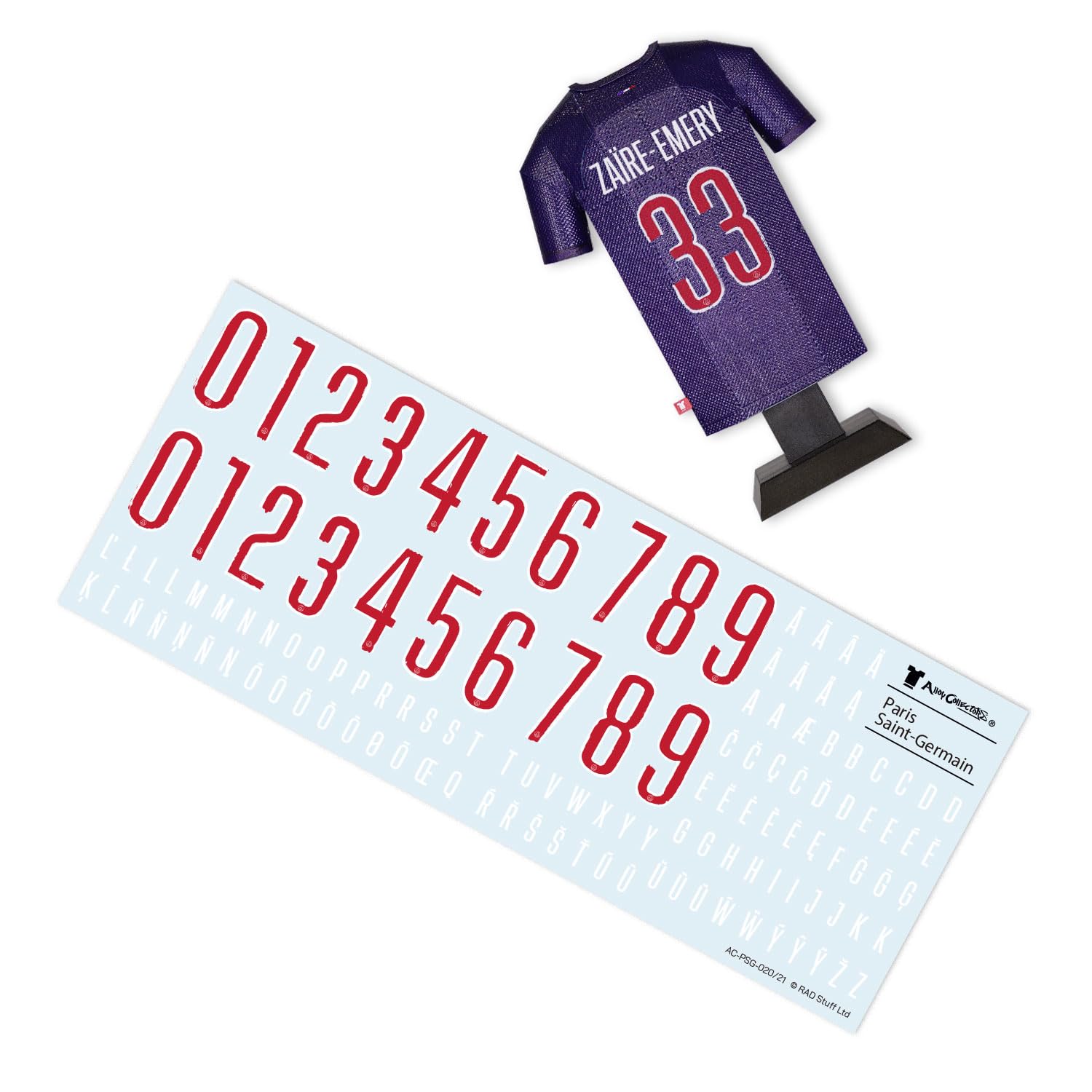 Paris Saint-Germain FC PSG 24/25 Home Metal Football Shirt - Image 4