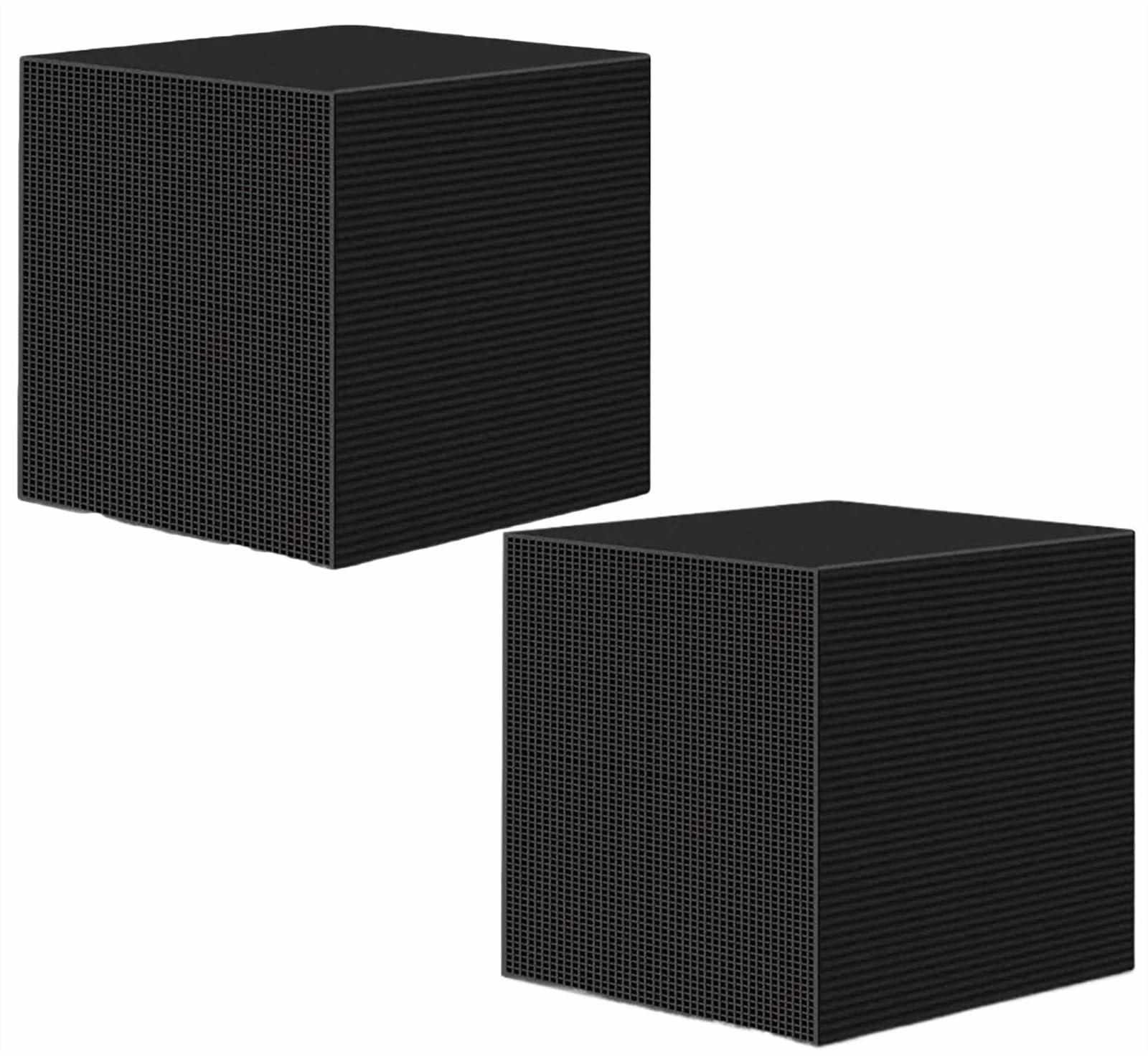 Soktdo Black Water Trough Purifier Cube Water Purifier Cube Horse Trough Water Purifier Cube Water Purifier Cube For Livestock Ultra Strong Filtration Absorption(2Pcs)