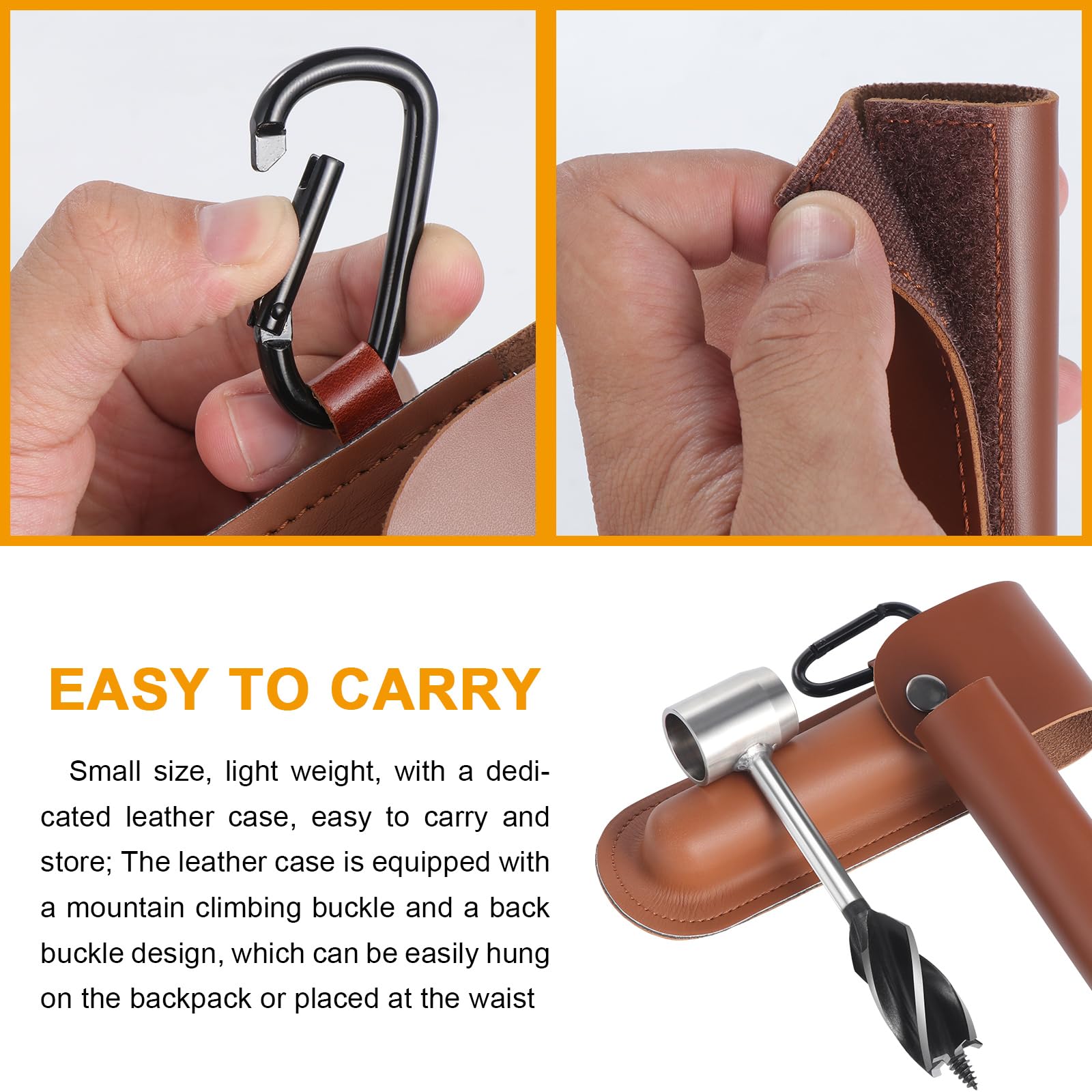 Jeu De Clés à Tarière à Main - SALUTUYA - Pour Perceuse à Bois - Acier