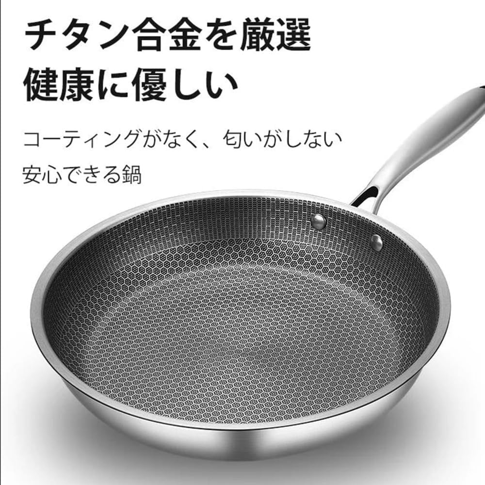新品未使用 SURURi B級品 24cm チタンコーティングフライパン B 級品 チタンコーティングフライパンSURURi 24cm｜Yahoo!フリマ
