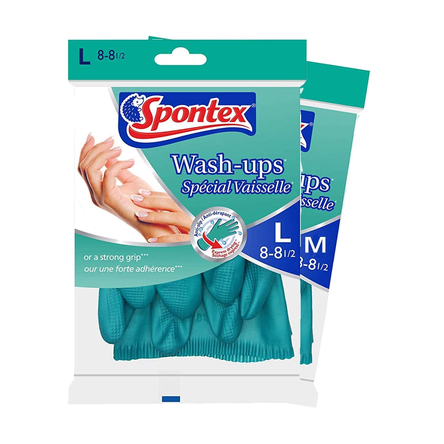 Tidy Home Washing Gloves -2 Pair, Washable & Reusable Heavy duty Hand gloves for washing, cleaning, Dishwashing,(natural latex) kitchen Gloves (M & L) (B09RST9X9N) Amazon Price History, Amazon Price Tracker