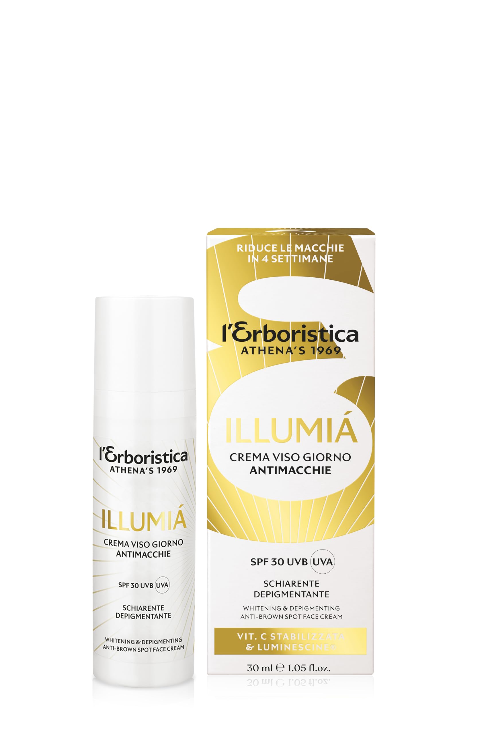 L'erboristica Athena's – Illumià - Crema Viso Antirughe Schiarente E Depigmentante Con Vitamina C – 30 Ml - 4