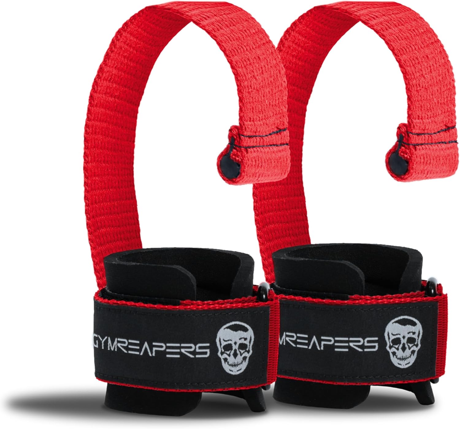 Gymreapers Weight Lifting Straps With Dowel – Wrist Straps for Weightlifting – Workout Deadlift Wrist Weights – Reinforced Stitching & Padded Fit Gym Accessories for Strength & Gym Hand Grip