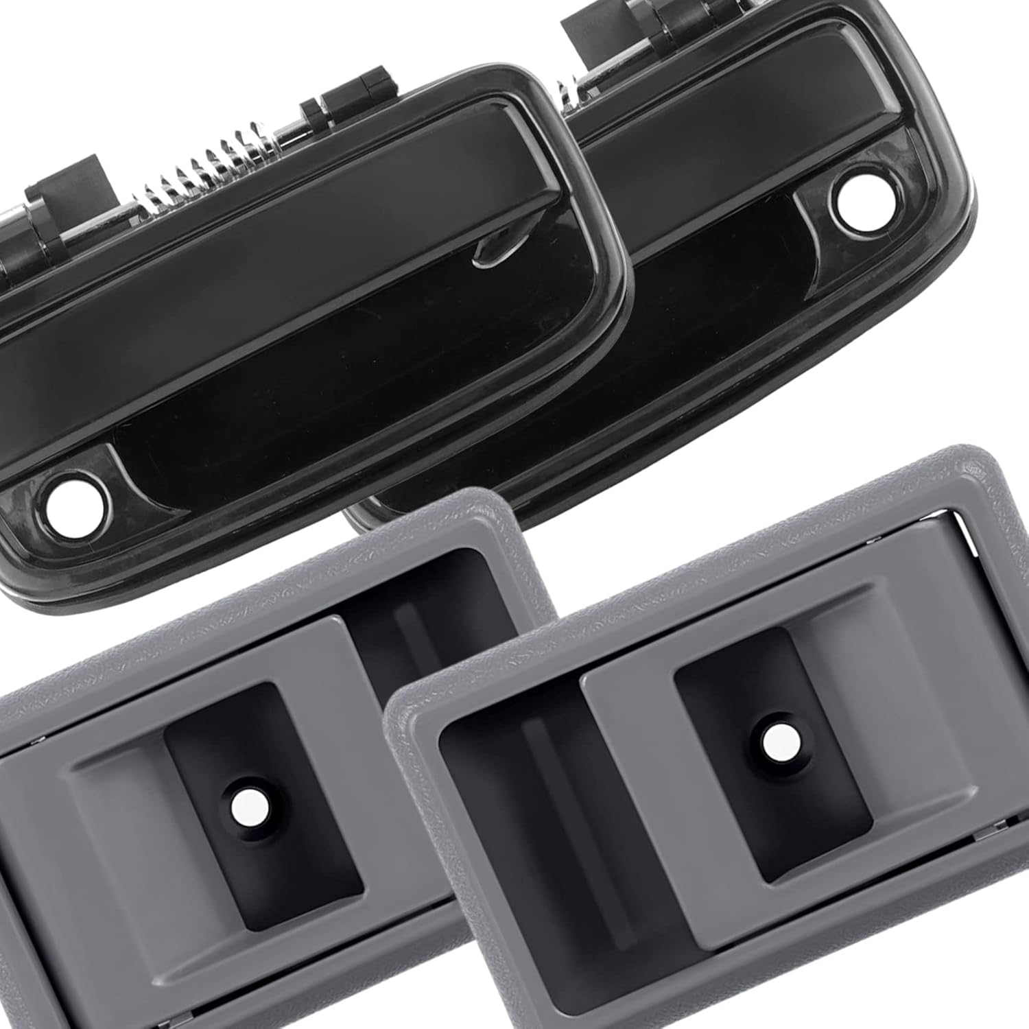 PartsGenie Exterior and Interior Door Handle Set for Toyota