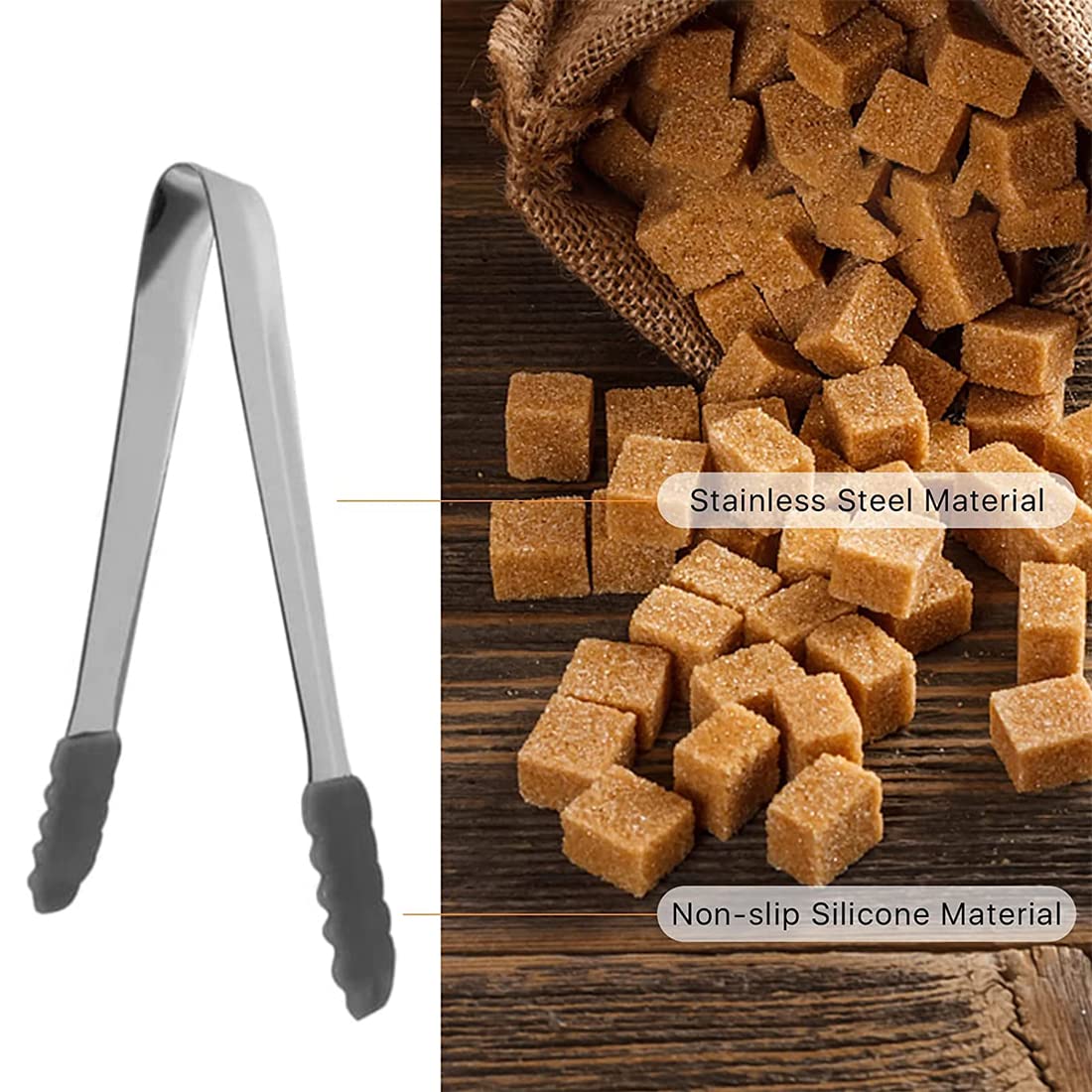 Grande Pinza Per Zucchero Feuerzangenbowle, 33 Cm, Acciaio Inox Lavabile In Lavastoviglie