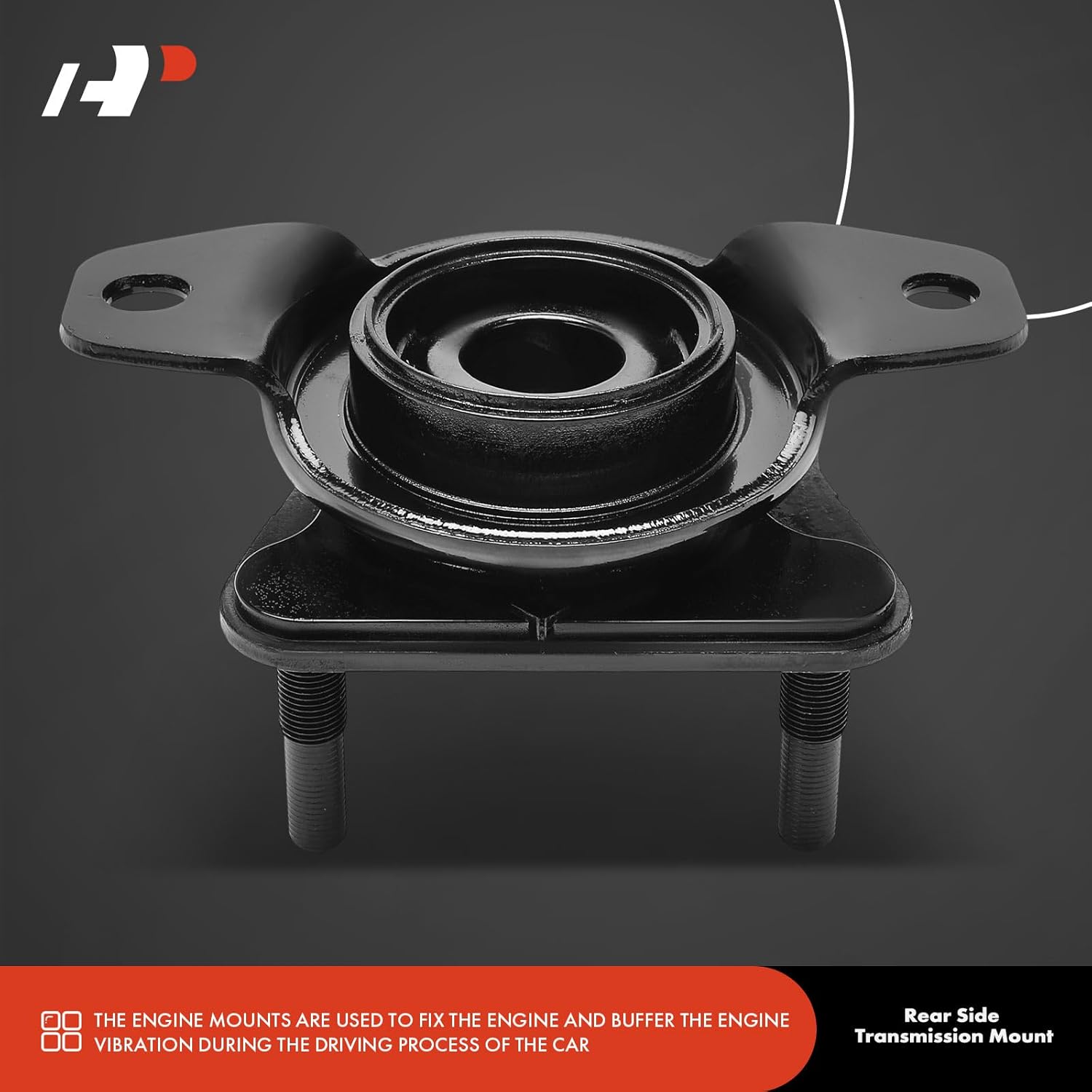 A-Premium Rear Transmission Mount Compatible with Nissan Pathfinder 2008-2012, TITAN 2004-2015 2017-2024, Armada 2005-2015, Pathfinder Armada 2004 & Infiniti QX56 2004-2010, 5.6L