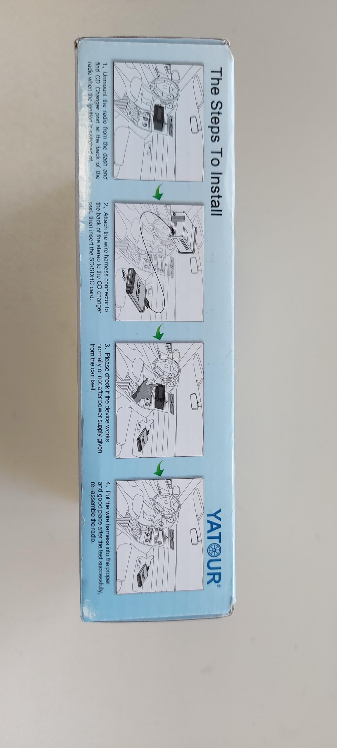 Yatour YT-M06-HON2-BT Adattatore radio con interfaccia USB, SD,AUX,MP3 e dispositivo vivavoce Bluetooth per Honda Accord
