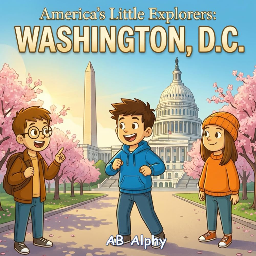 America’s Little Explorers: Washington, D.C.: A Fun Journey Through America’s Capital with Leo, Max, and Nora: 6