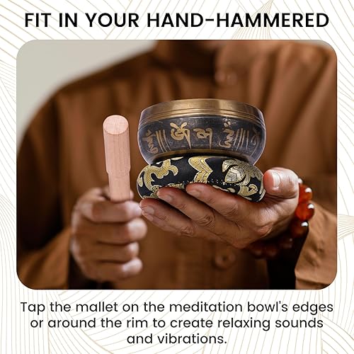 Miniatura 4 de Cuenco tibetano para meditación de DomeStar