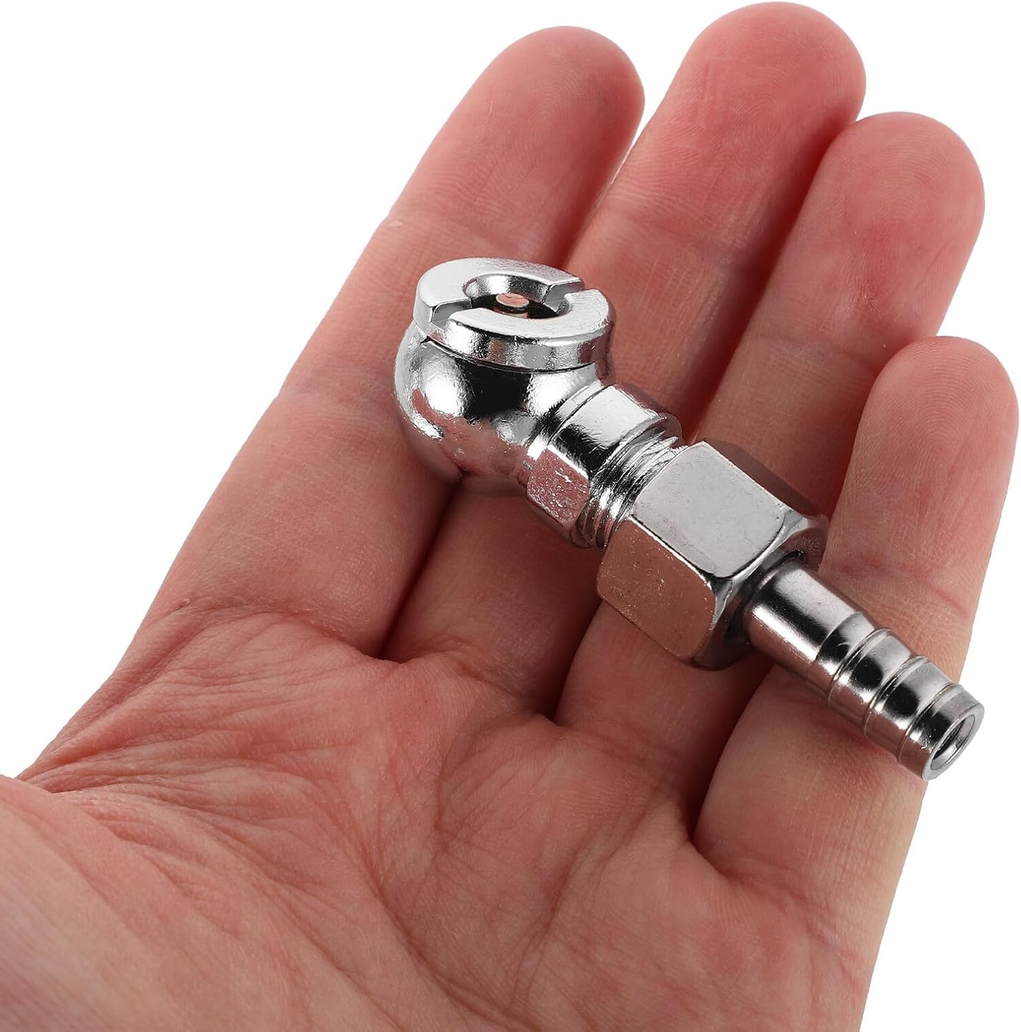 Garneck 2pcs Truck Tire Inflator Adapter and Quick Connect Air Compressor Hose Nozzle for Car and Truck Tire Air Chuck Accessories