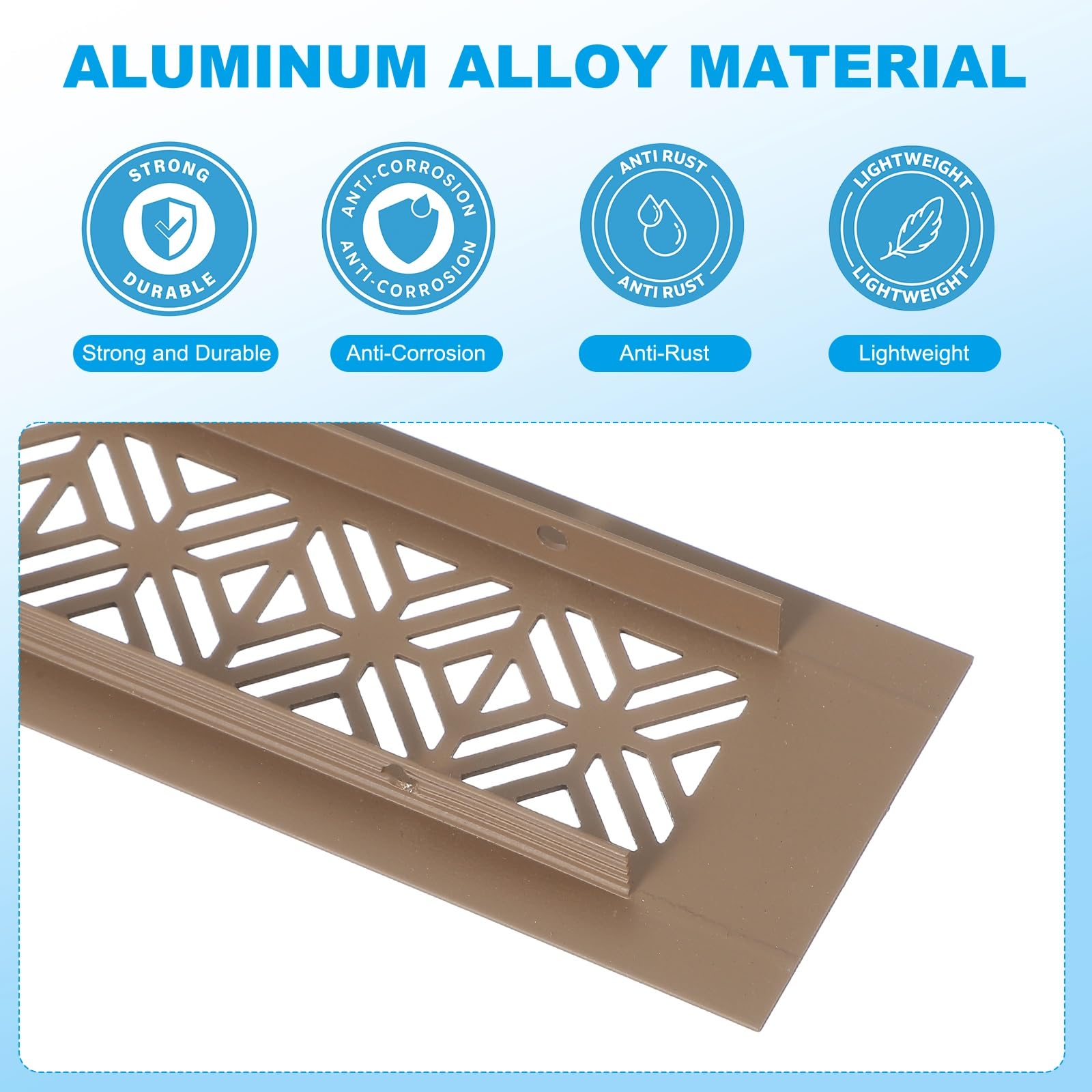 PATIKIL 8 x 2 Inch Door Air Vent Cover - Image 3
