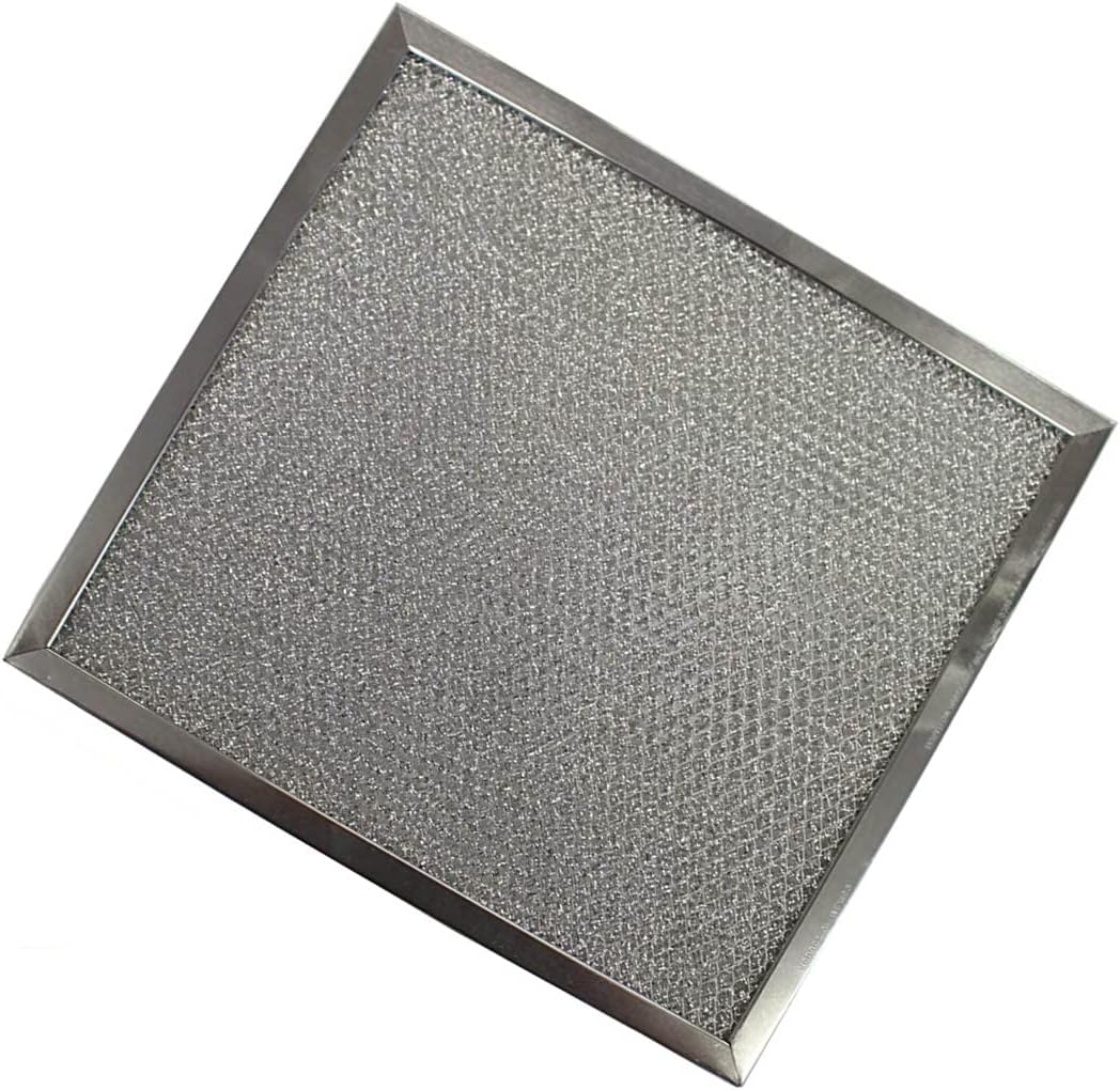99010108 Range Vent Hood Aluminum Filter for Broan GE 99010201 WB2X2893 WB02X2891 WB02X2893, 10-7/16" X 11-7/16" X 3/8"