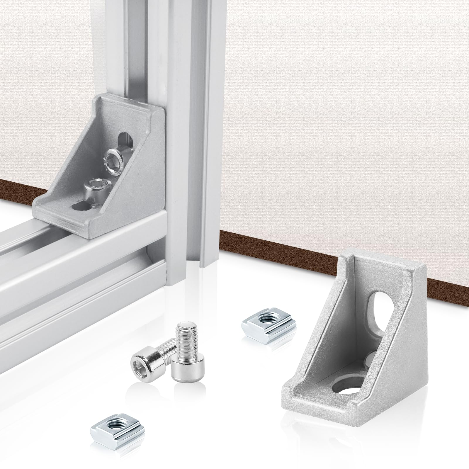 2こ Amazon.com: PETOX 30 Set Silver 2020 Series Aluminum Extrusion