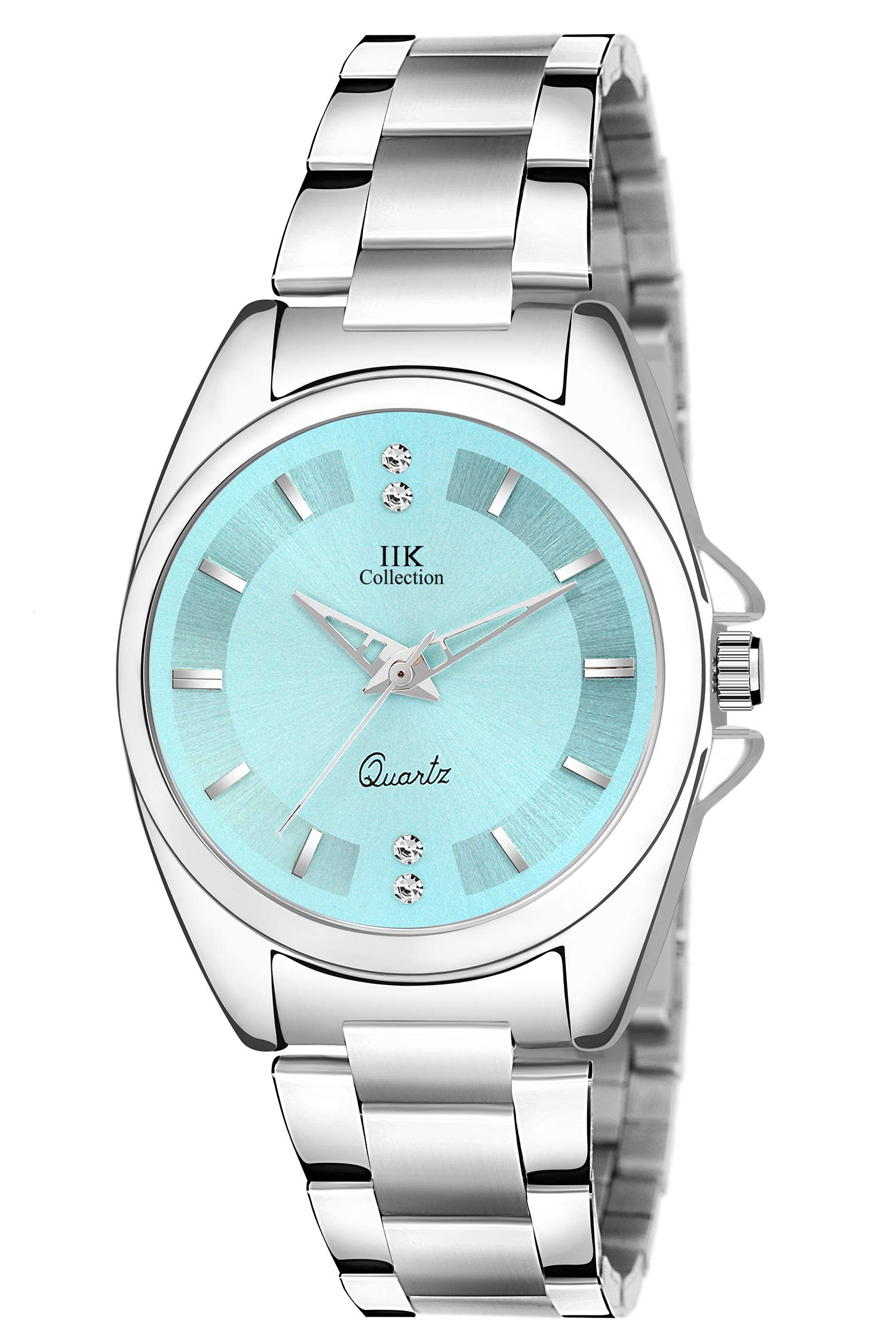 IIK COLLECTION Analogue Green Dial Silver Bracelet Girls & Womens Wrist Watch (IIK-3011W) (B08QW3MWVM) Amazon Price History, Amazon Price Tracker