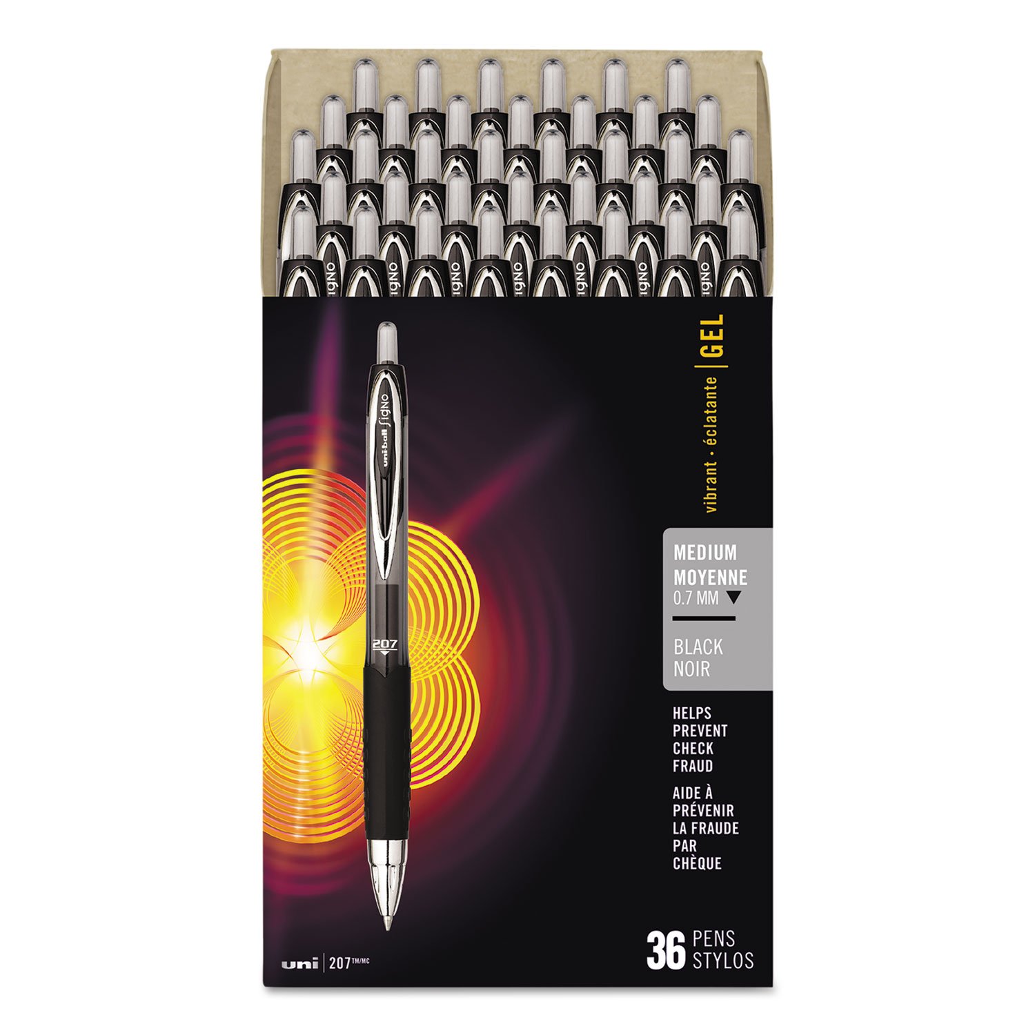 san1921063 – Uni-Ball Signo Gel-Tintenrollern mit Druckmechanik