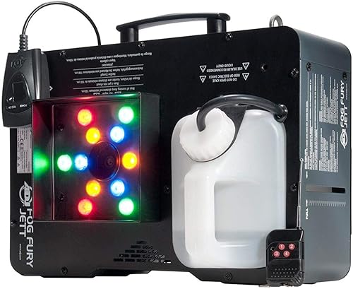 Miniatura 4 de American DJ Fog Fury Jett Niebla Máquina &amp; LED efecto de luz wRemote + HDF Fluido