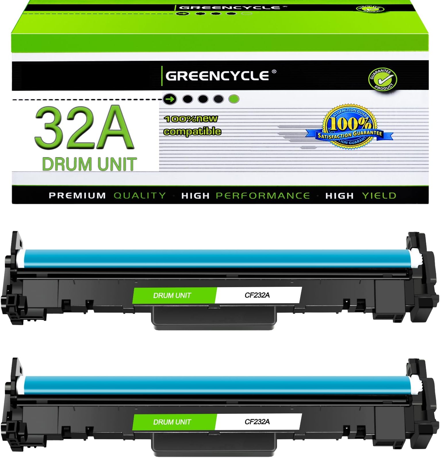 1 Pack Black 32A CF232A Compatible Drum Unit Replacement