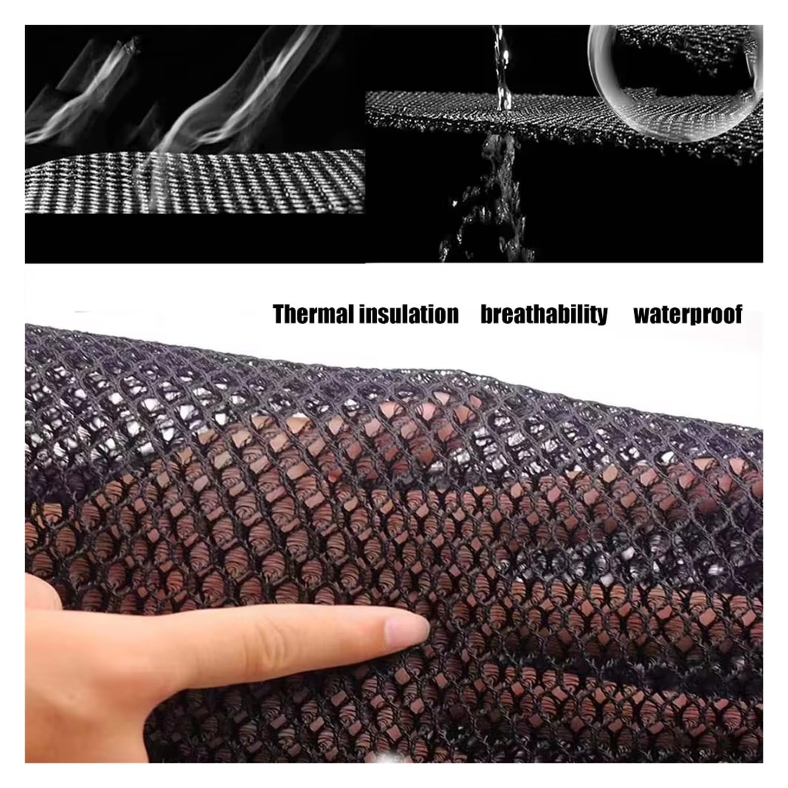 Moto Copri Sedili Per Tricity125 Per Tricity 125 155 Coprisedile per moto Tessuto in mesh traspirante Cuscino di protezione antiscivolo