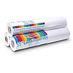 Melissa & Doug Tabletop Easel Paper Roll (12 inches x 75 feet), 3-Pack