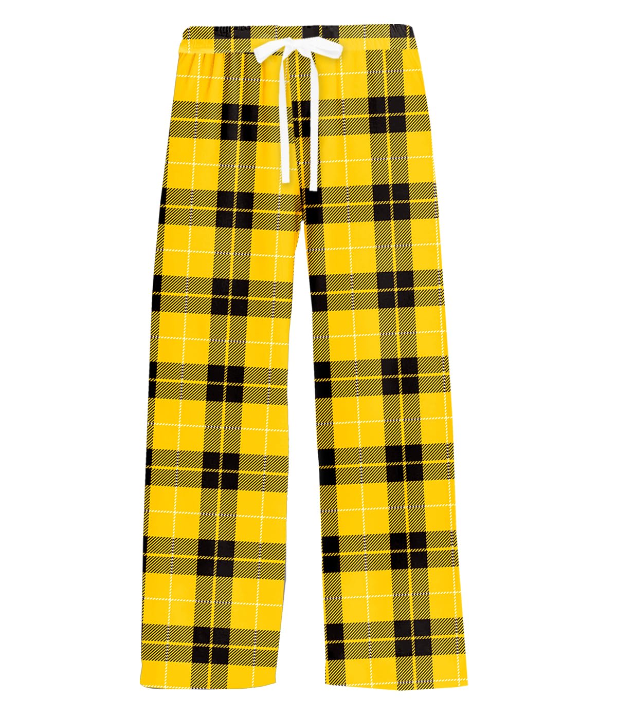 Remimi Girl Boy Plaid Pants Drawstring Summer Casual Loose Bottoms 5-14 Years