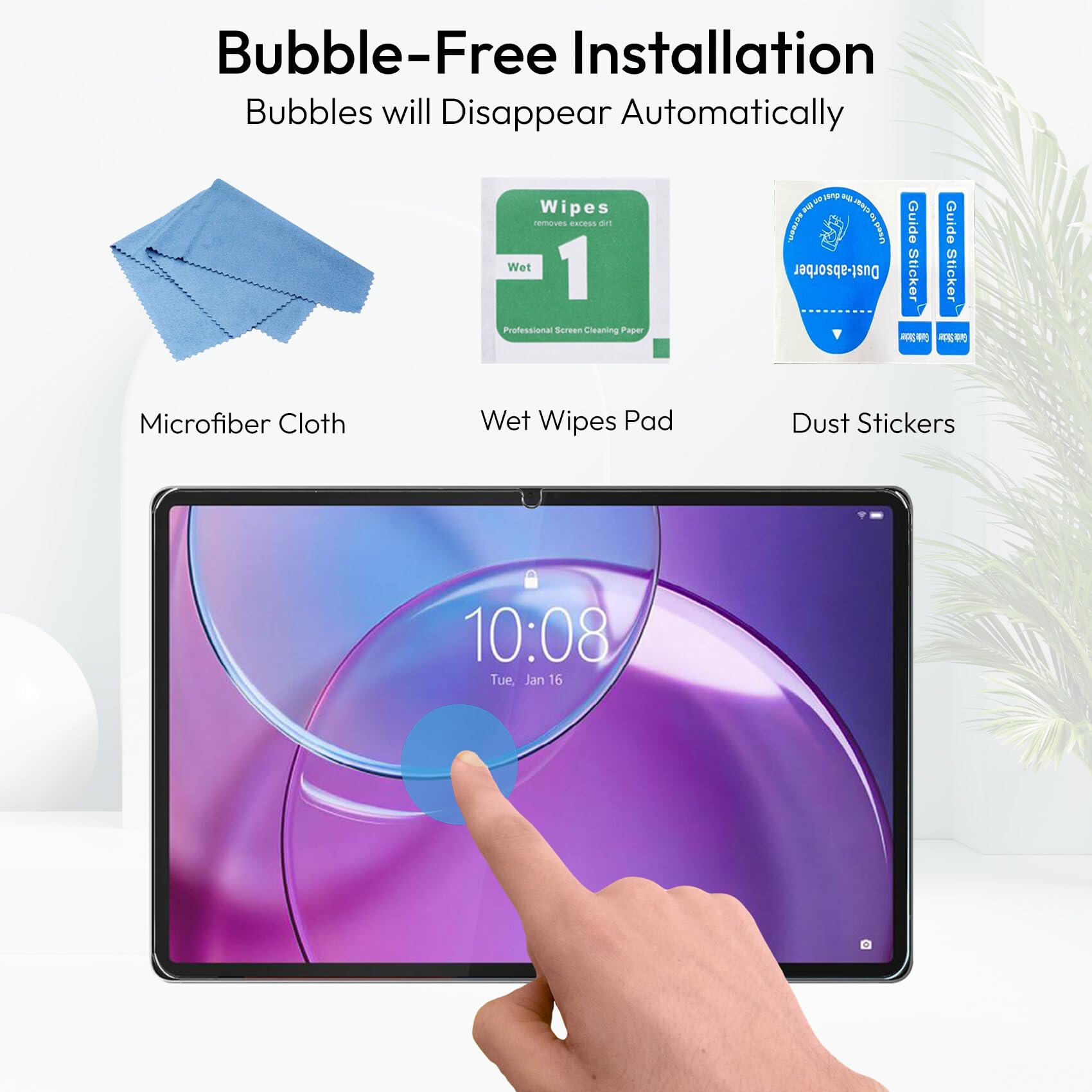 Robustrion Tempered Glass Guard for Lenovo Idea Tab Pro 2nd Gen 13", 1 Pack — Amazon image 4