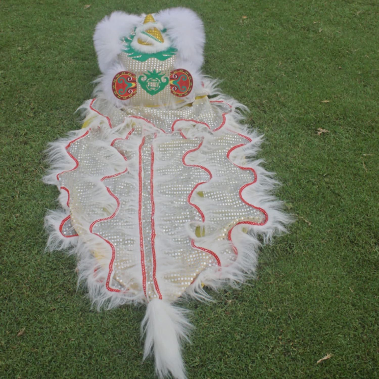 Accessori for la Danza del Drago in ABS e Lana Artificiale
