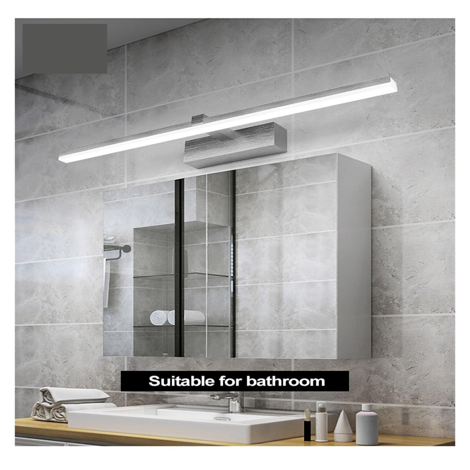 Luz LED para cuadros Espejo de pared Led en el baño 8W 41W, lámpara Led de pared, accesorios de iluminación de pared modernos, lámpara interior for el baño Luz de pintura para exhibir obras de arte(55