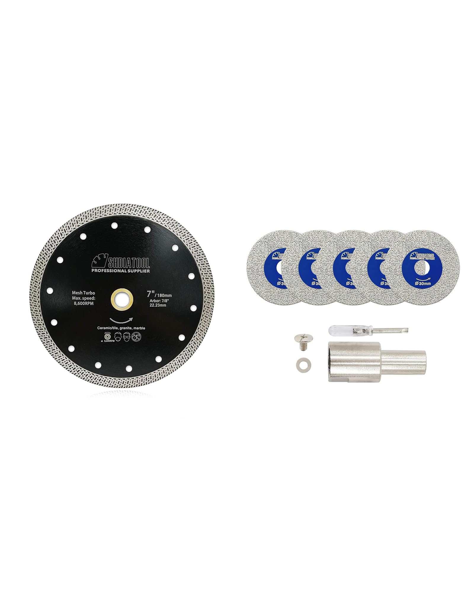 Mini disque pour verre 30MM SHDIATOOL pour réussir vos projets de décoration
