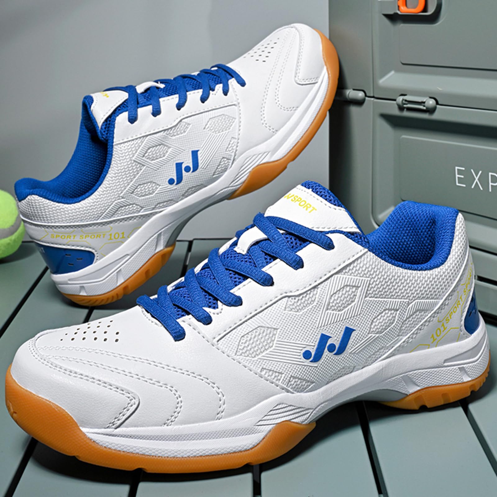 Pareja deportiva Harmonie - Zapatillas de bádminton/tenis con doble perfil