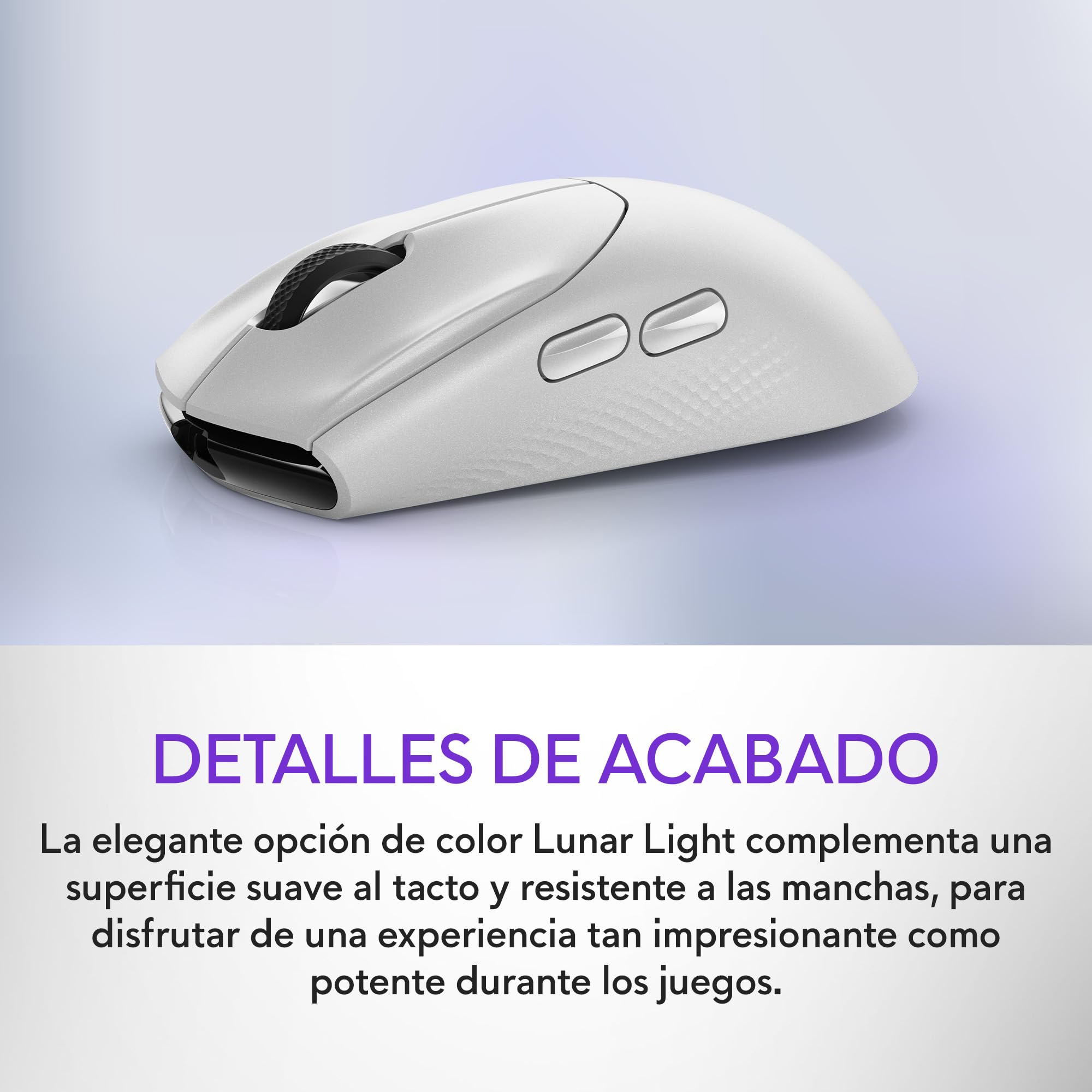 Alienware Tri-Mode Wireless Gaming Mouse AW720M (Lunar Light)