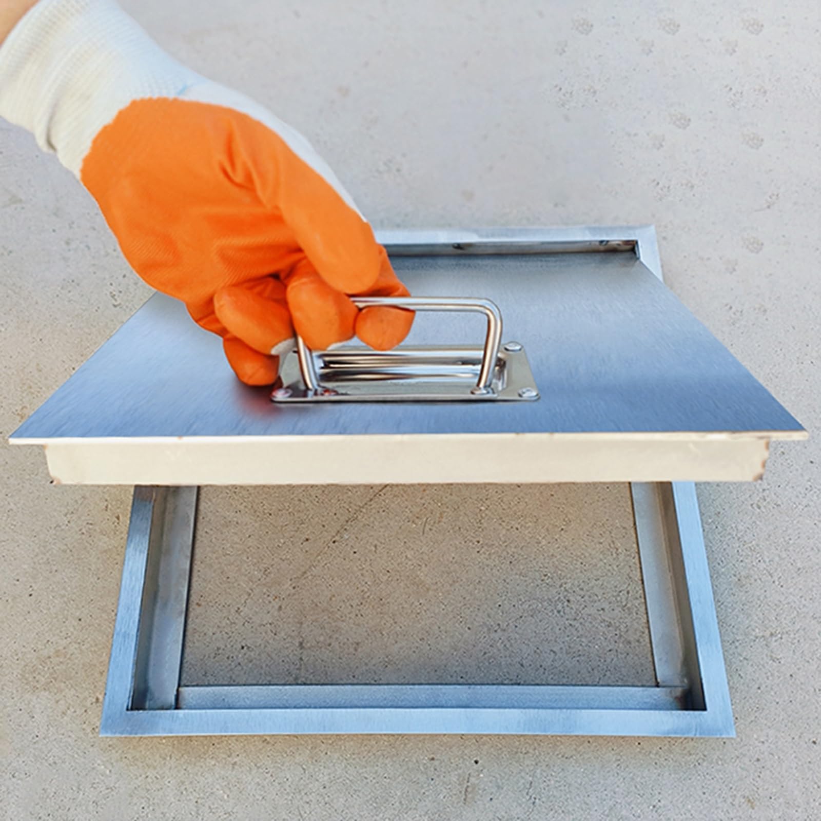 GJMSSMY Recessed Manhole Cover inspection chamber utility inspection lid underground access panel invisible